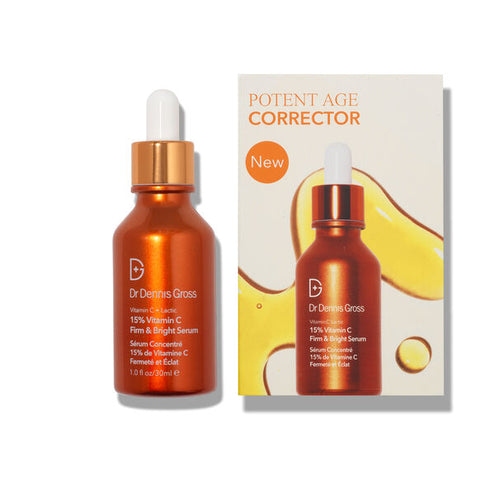 DR. DENNIS GROSS VITAMIN C + LACTIC 15% VITAMIN C FIRM & BRIGHT SERUM  30ML