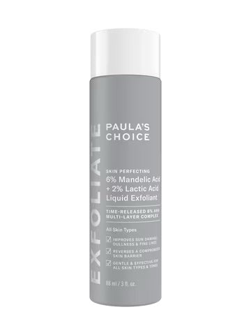 Paula’s Choice SKIN PERFECTING 6% Mandelic Acid + 2% Lactic Acid Liquid Exfoliant