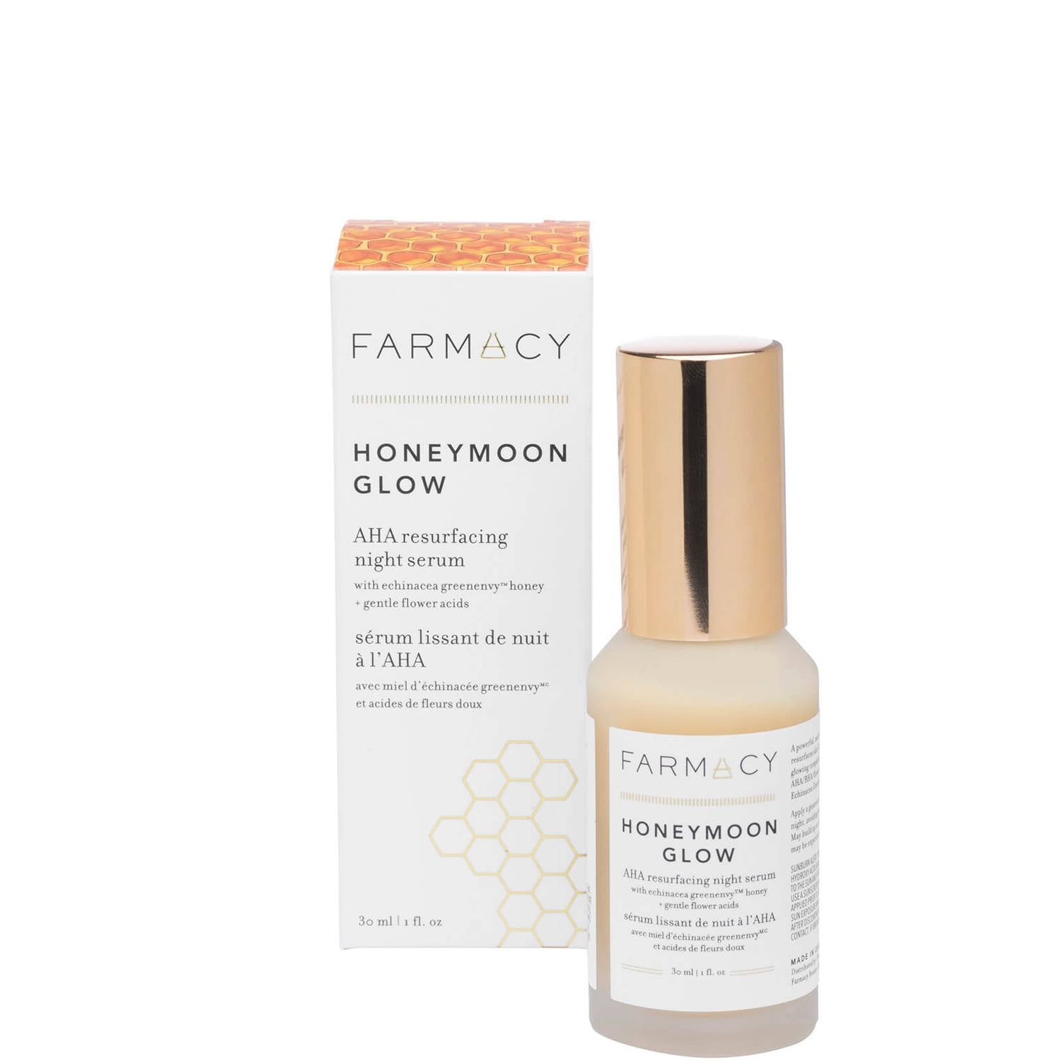 Farmacy HONEYMOON GLOW AHA Resurfacing Night Serum