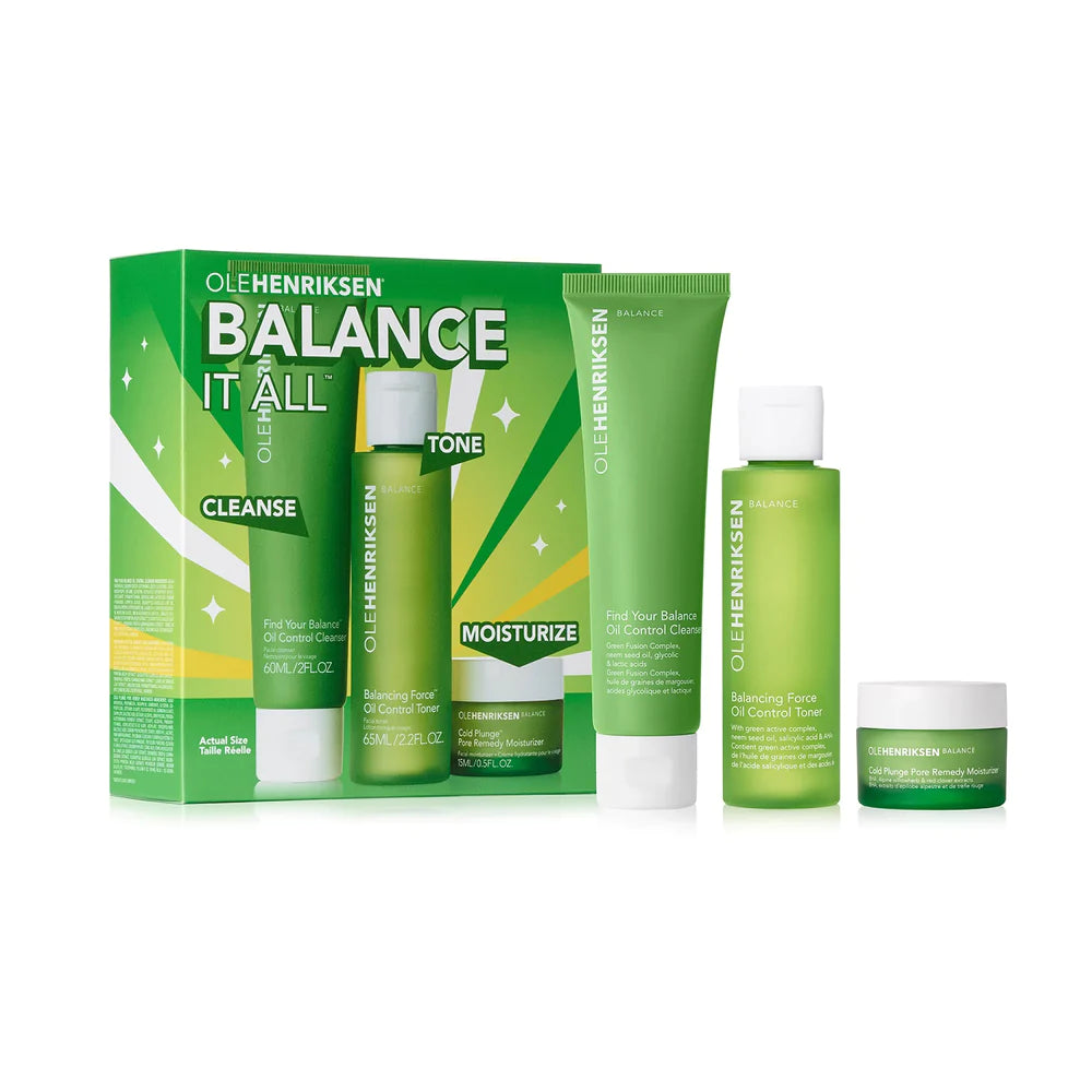 OLEHENRIKSEN BALANCE IT ALL OIL CONTROL & PORE-REFINING SET