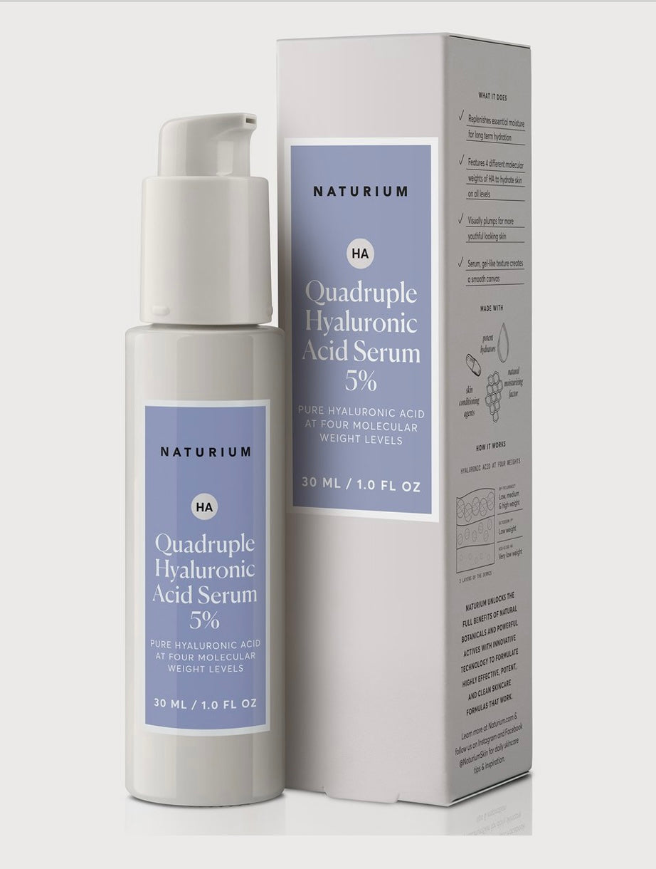 Naturium QUADRUPLE HYALURONIC ACID SERUM 5%