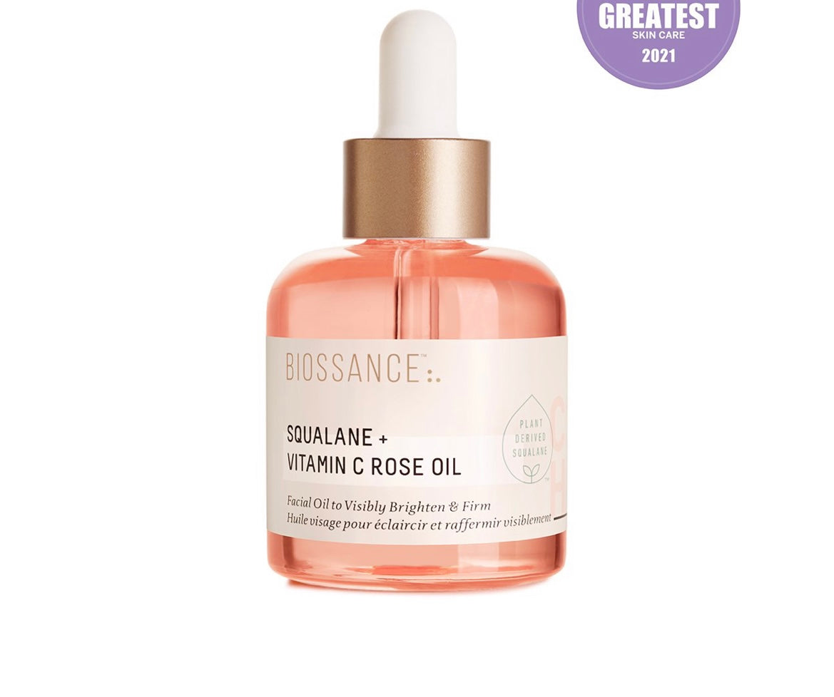 Biossance SQUALANE + VITAMIN C ROSE OIL