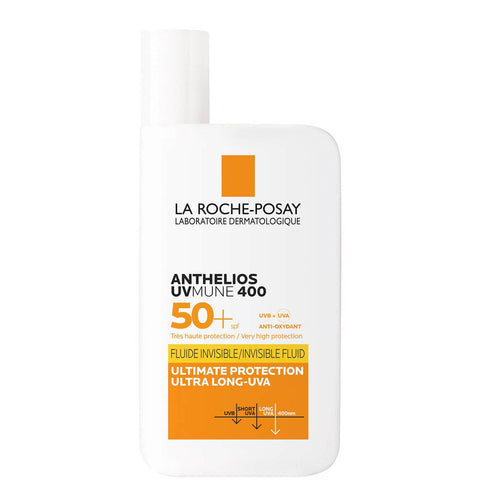 LA ROCHE-POSAY ANTHELIOS UVMUNE 400 INVISIBLE FLUID SPF50+ SUN CREAM 50ML