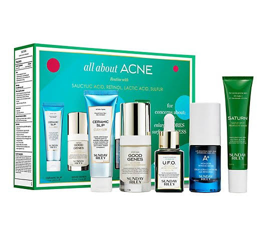 SUNDAY RILEY ALL ABOUT ACNE ROUTINE KIT