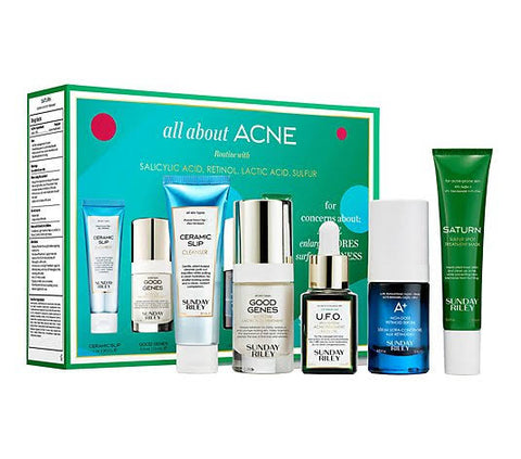 SUNDAY RILEY ALL ABOUT ACNE ROUTINE KIT