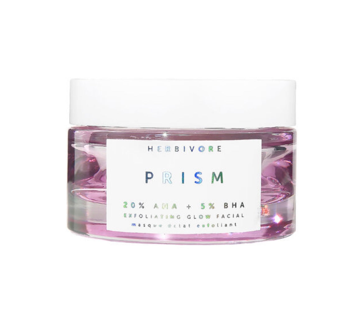 Herbivore’s Prism 20% AHA + 5% BHA Exfoliating Glow Facial